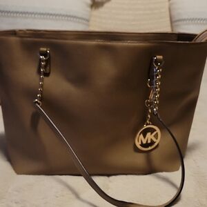 Michael Kors Tan Tote Bag